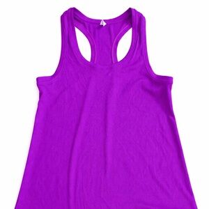 Xersion Racerback Tank Top – Small – Purple – Ribbed Stretch Activewear